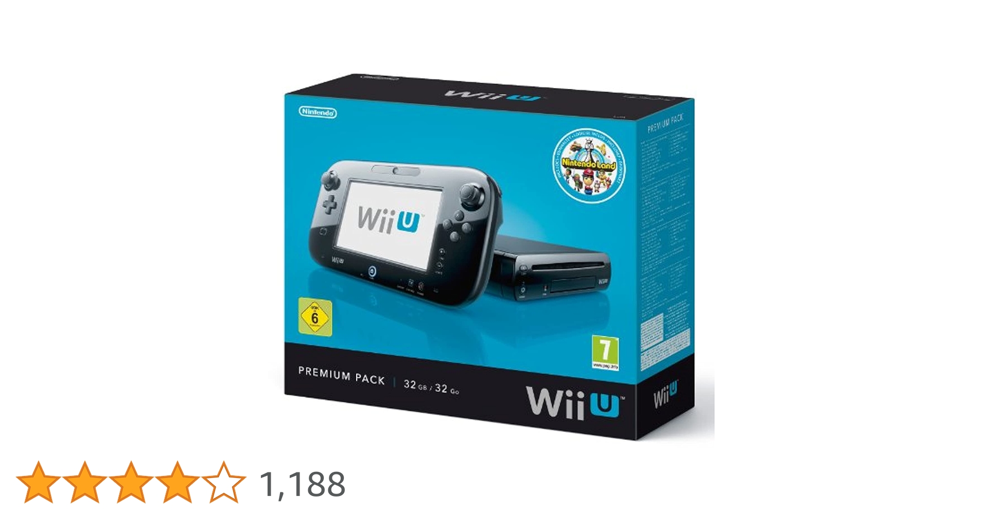 Wii U - 美品□wii U ブラック プレミアムセット 箱付き おまけ有 61+gjJaogSL.jpg_BO30,255,255,